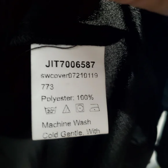 SHEIN Curve Sheer Elegant Black Tunic Dress - Picture 6 of 7